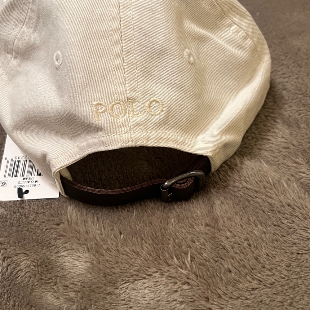New Mens POLO RALPH LAUREN Large Pony adjustable hat. - Picture 3 of 4